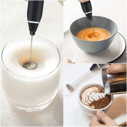 Rechargeable Electric Coffee Mixer