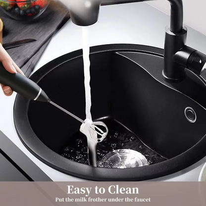 Rechargeable Electric Coffee Mixer