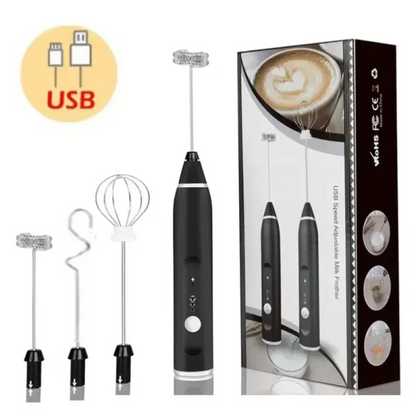 Rechargeable Electric Coffee Mixer